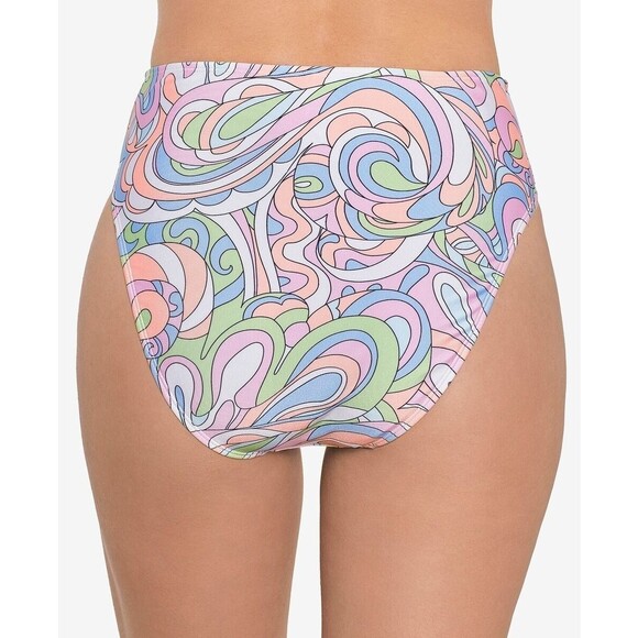 Salt + Cove High Waist Swim Bottoms Size Small - Picture 2 of 7